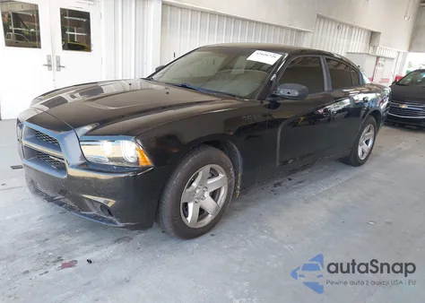 2013 Dodge Charger Police из США, поврежденный, VIN 2C3CDXAT7DH642983